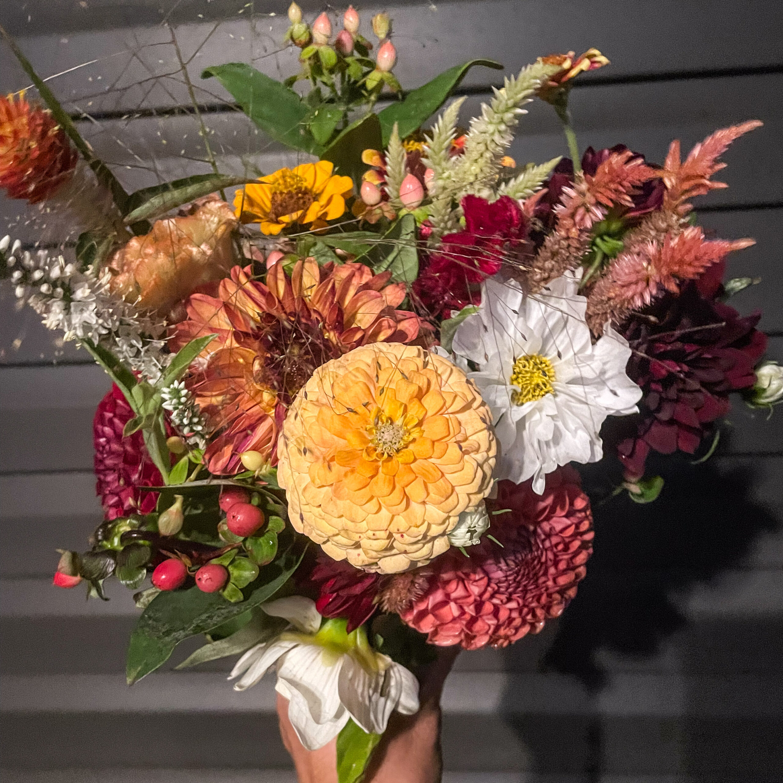 A beautiful bouquet of flowers