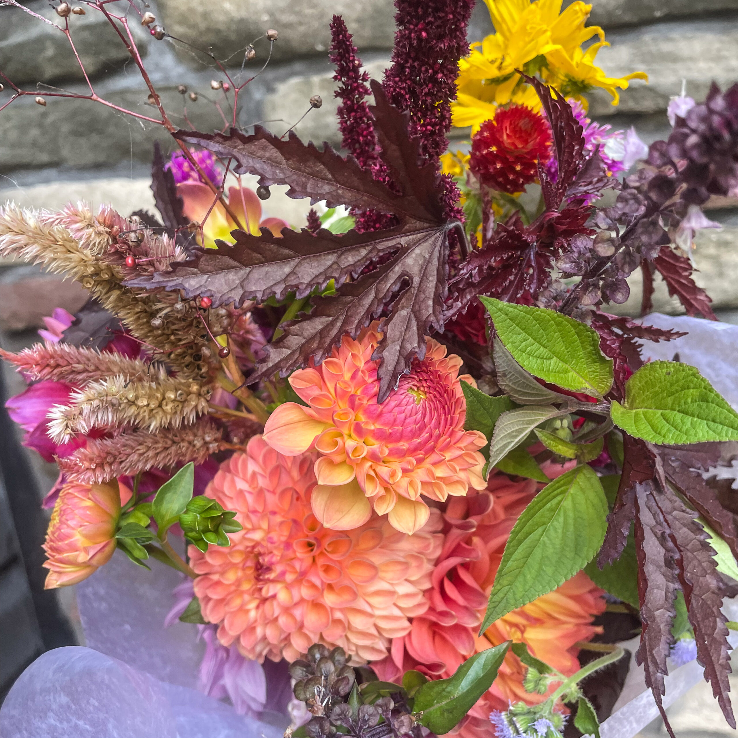 A beautiful bouquet of flowers