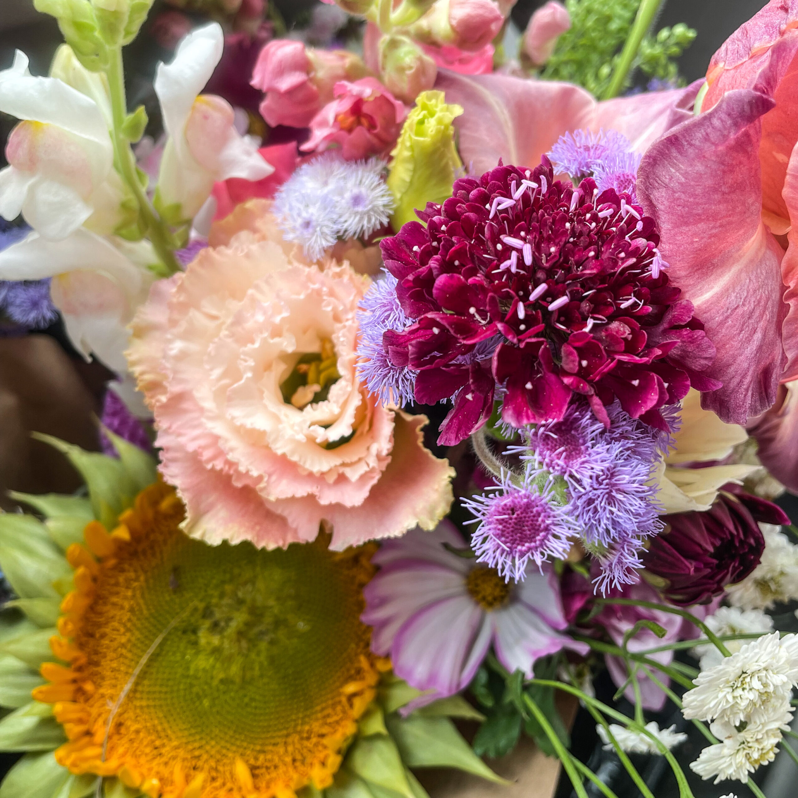 A beautiful bouquet of flowers