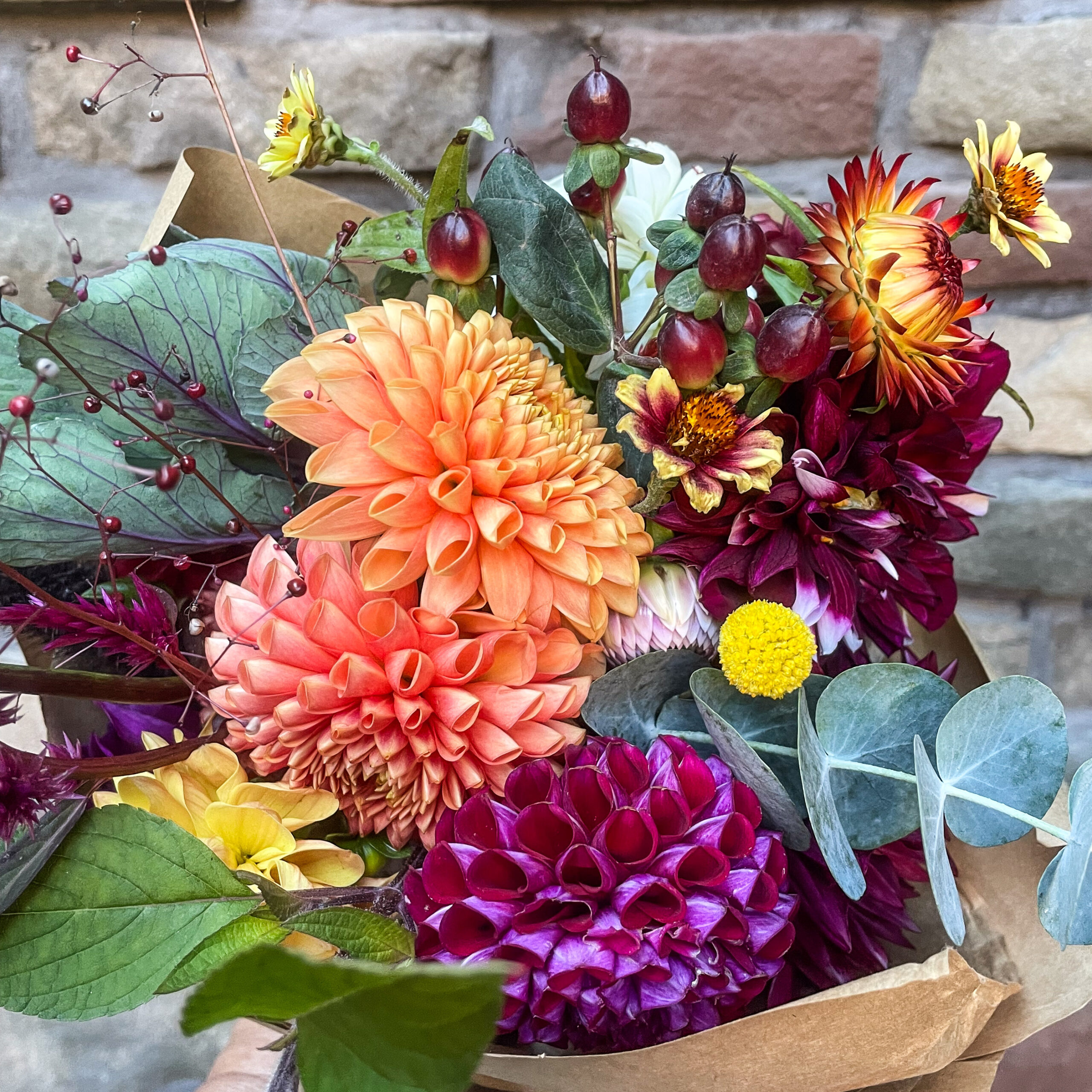 A beautiful bouquet of flowers