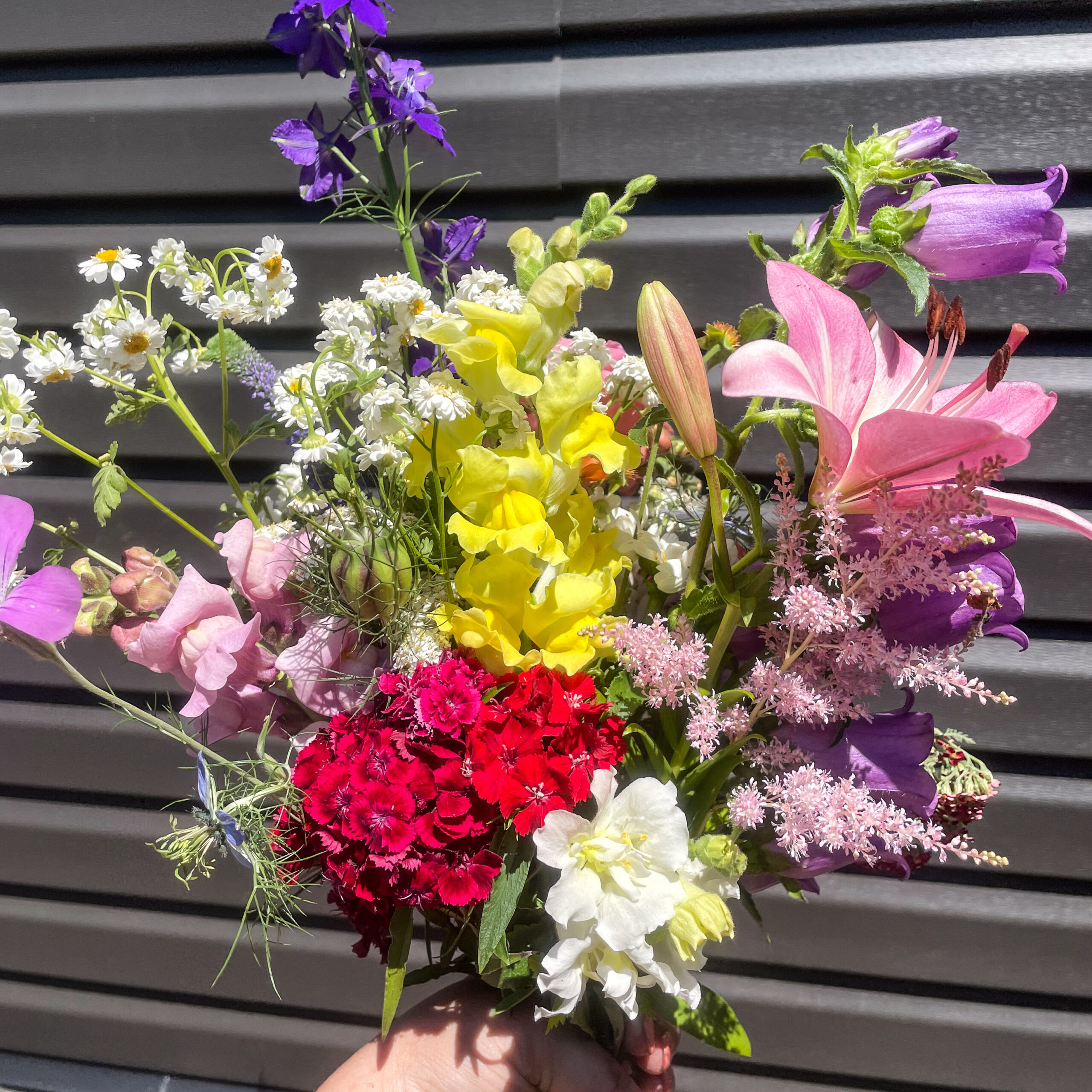 A beautiful bouquet of flowers